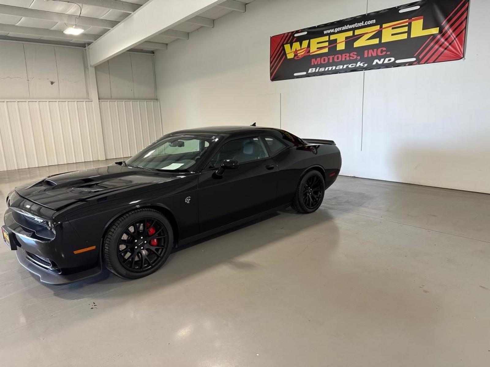 2015 BLACK DODGE CHALLENGER SRT HELLCAT (2C3CDZC94FH) with an 6.2L engine, 6-Speed Manual transmission, located at 1030 S. 22nd St., Bismarck, ND, 58504, (701) 258-0022, 46.793560, -100.758118 - Photo #13