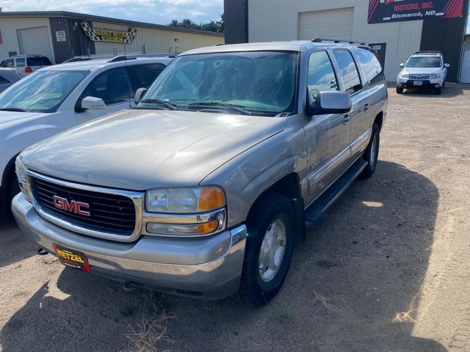 2003 PEWTER GMC YUKON XL 1500 SLT (3GKFK16Z53G) with an 5.3L engine, Automatic transmission, located at 1030 S. 22nd St., Bismarck, ND, 58504, (701) 258-0022, 46.793560, -100.758118 - Photo #0