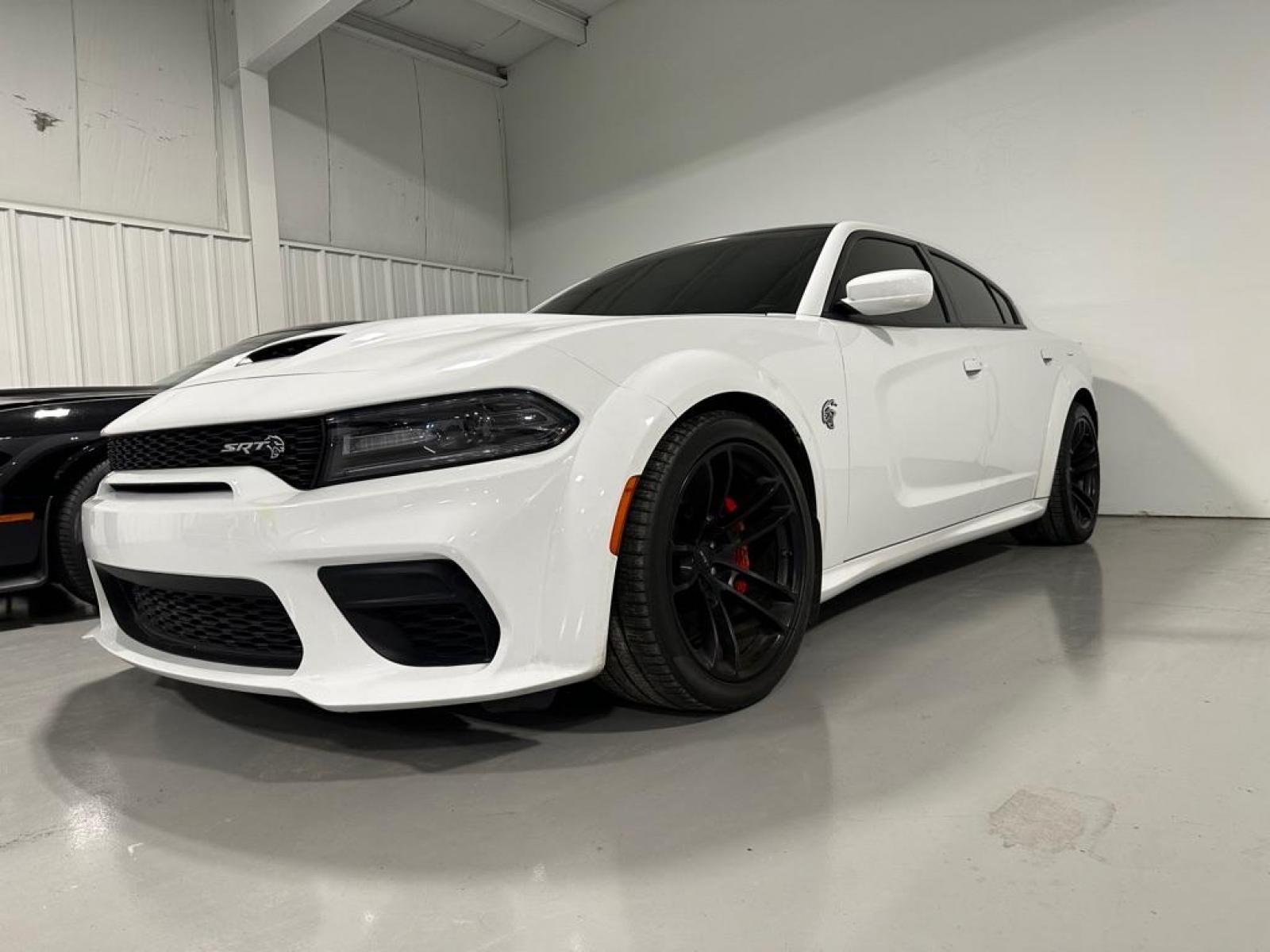 2021 WHITE DODGE CHARGER HELLCAT SRT HELLCAT (2C3CDXL91MH) with an 6.2L engine, Automatic transmission, located at 1030 S. 22nd St., Bismarck, ND, 58504, (701) 258-0022, 46.793560, -100.758118 - Photo #0