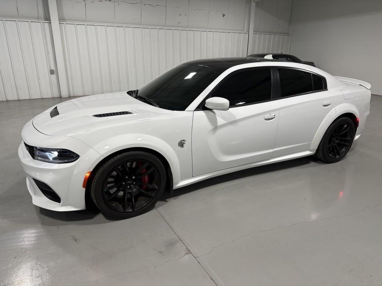 2021 WHITE DODGE CHARGER HELLCAT SRT HELLCAT (2C3CDXL91MH) with an 6.2L engine, Automatic transmission, located at 1030 S. 22nd St., Bismarck, ND, 58504, (701) 258-0022, 46.793560, -100.758118 - Photo #1