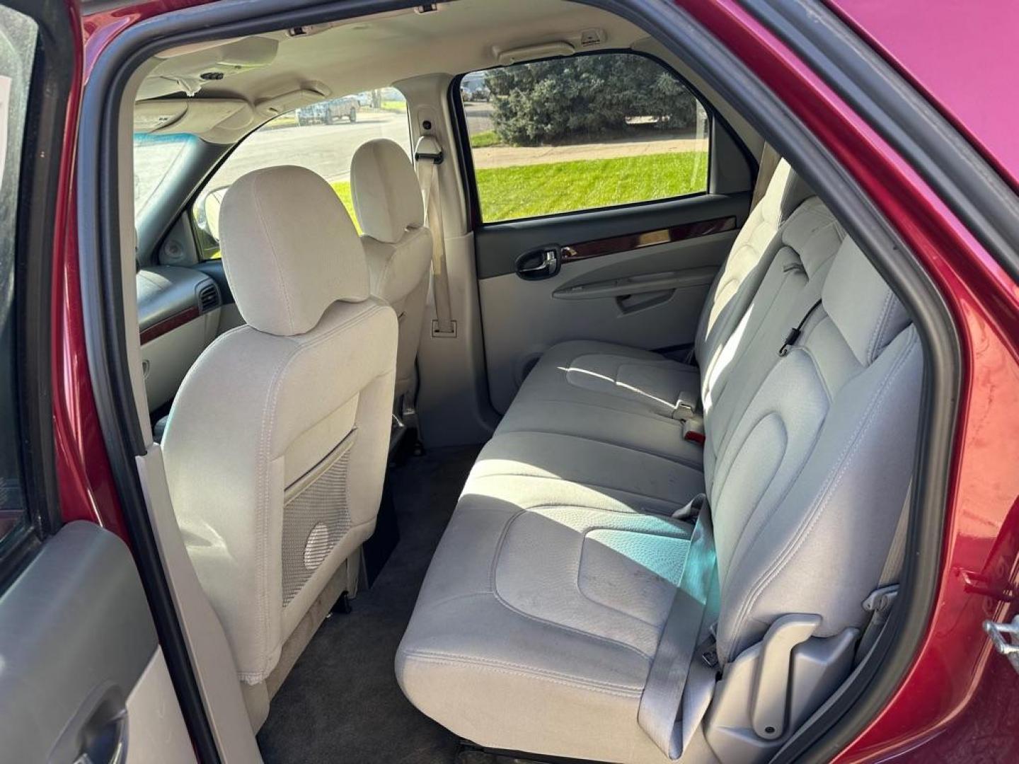 2006 RED BUICK RENDEZVOUS CX (3G5DA03L56S) with an 3.5L engine, Automatic transmission, located at 1030 S. 22nd St., Bismarck, ND, 58504, (701) 258-0022, 46.793560, -100.758118 - V6 - Photo#1