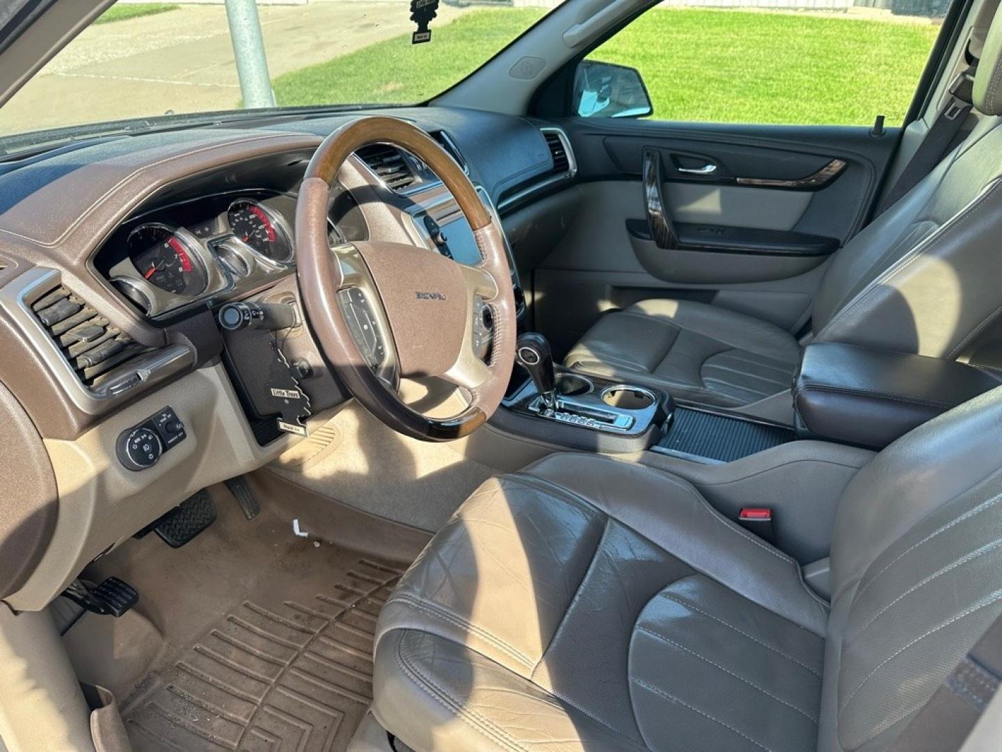 2014 BROWN GMC ACADIA DENALI (1GKKVTKD6EJ) with an 3.6L engine, Automatic transmission, located at 1030 S. 22nd St., Bismarck, ND, 58504, (701) 258-0022, 46.793560, -100.758118- Photo#1