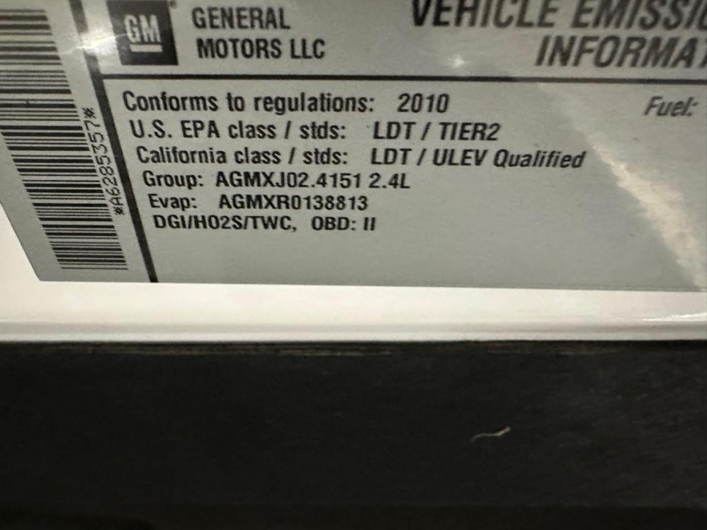 2010 CHEVROLET EQUINOX LT (2CNALPEW8A6) with an 2.4L engine, Automatic transmission, located at 1030 S. 22nd St., Bismarck, ND, 58504, (701) 258-0022, 46.793560, -100.758118 - Photo#7