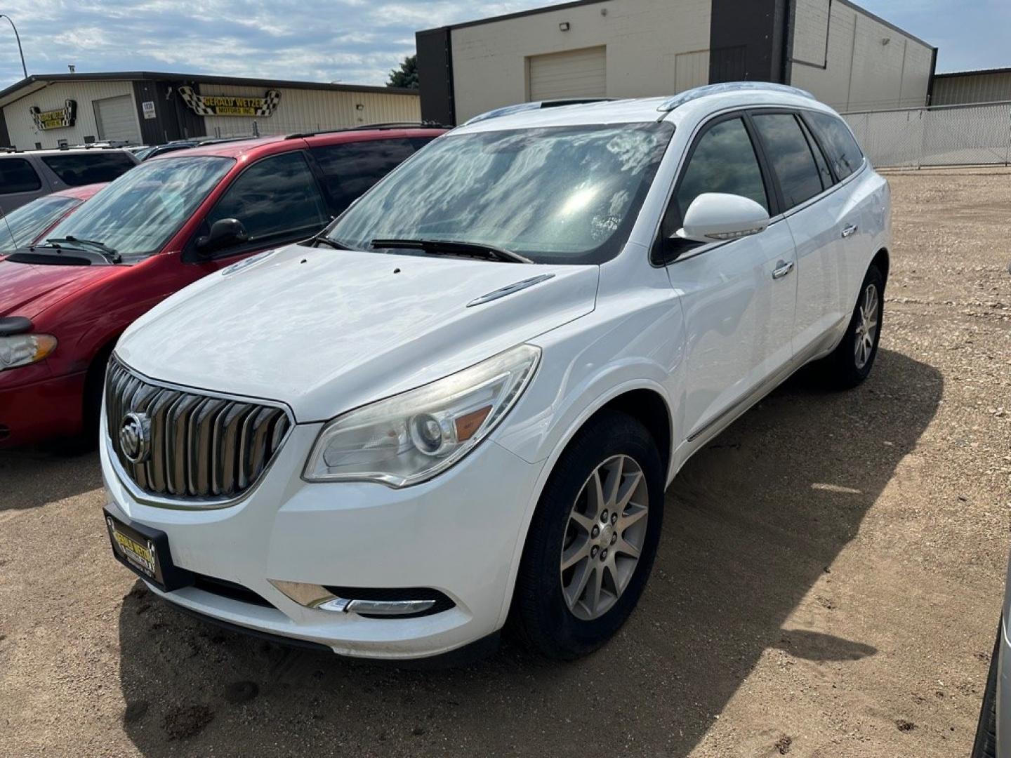 2016 BUICK ENCLAVE (5GAKVBKD6GJ) with an 3.6L engine, Automatic transmission, located at 1030 S. 22nd St., Bismarck, ND, 58504, (701) 258-0022, 46.793560, -100.758118- Photo#0
