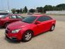2015 RED CHEVROLET CRUZE LT (1G1PC5SB6F7) with an 1.4L engine, Automatic transmission, located at 1030 S. 22nd St., Bismarck, ND, 58504, (701) 258-0022, 46.793560, -100.758118 - NICE CLEAN CRUZE- Photo#0